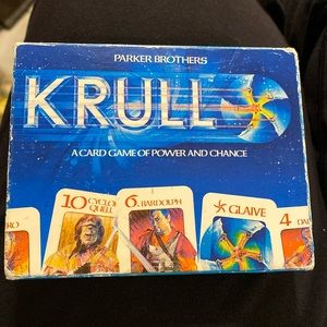 1983 Parker Brothers KRULL card game NOS